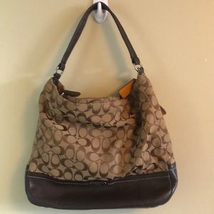Brown Coach Tote